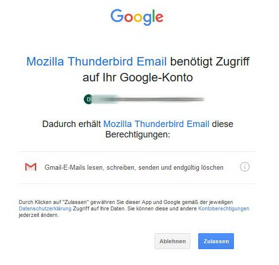 Thunderbird installieren