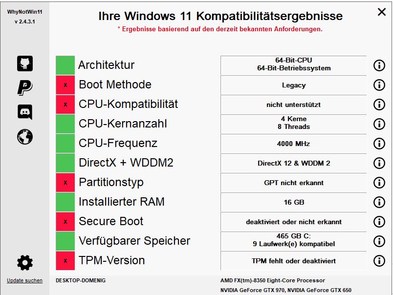 Kann ich meinen Computer auf Windows 11 updaten?