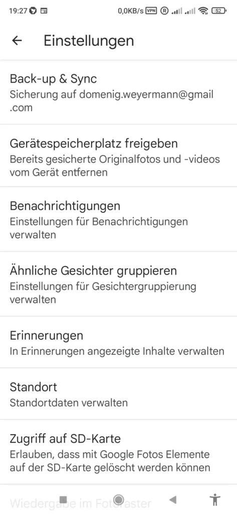 Google Photos - Bedienungsanleitung