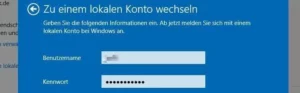 Windows Benutzernamen ändern