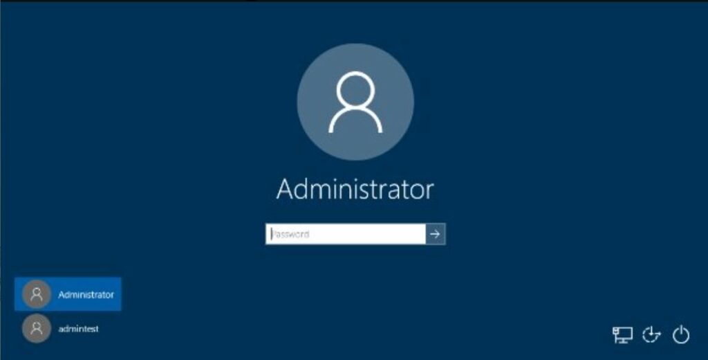 Windows Admin Passwort zurücksetzen