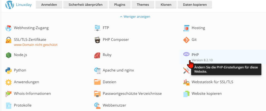 Wordpress installieren - Schritt für Schritt