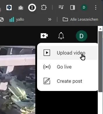 Film auf YouTube veröffentlichen