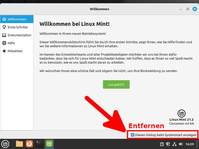 Linux Mint installieren